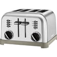 thumbnail image 5 of Cuisinart 4-Slice Metal Classic Toaster - Brushed Stainless (CPT-180) with 1 Year Extended Warranty, 5 of 8