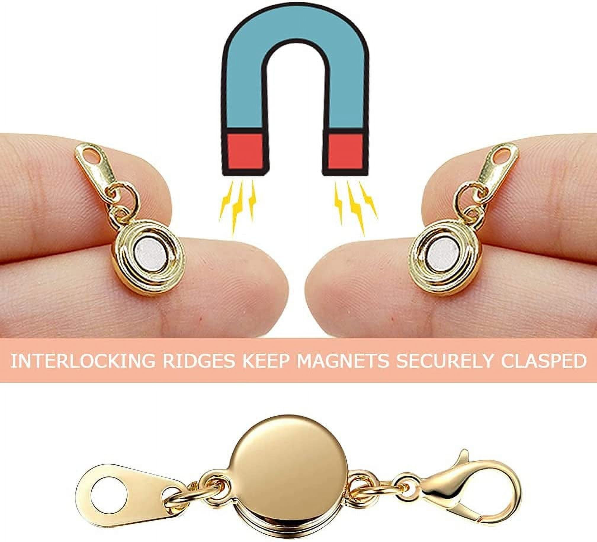  Paxcoo 12Pcs Magnetic Necklace Clasps and Closures