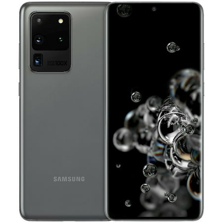 Restored Samsung Galaxy S20 Ultra 5G 128GB Factory Unlocked Smartphone (Refurbished)