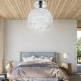 thumbnail image 3 of HINTRMENT Hanging Crystal Lamp Simple Style Round Illumination For Apartment Hotel Library 1Set, 3 of 5