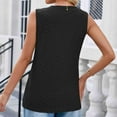 thumbnail image 3 of Scyoekwg Casual Tank Top for Women Sleeveless Womens Western Clothing Basic Tank Tops Tops Loose Womens Summer Fashion Ladies Blouses Dressy Casual Trendy, 3 of 8