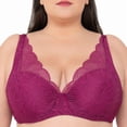 thumbnail image 2 of Brasier Curvation para Dama, Máximo Soporte Morado Talla 38B, 2 of 5
