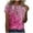 Hot Pink, variant on Womens Tops, Summer Tops for Women 2025 Trendy Plus Blouses for Women 2025 Womens T Shirts Graphic Tees Womens Sports Tops Short Sleeve My Orders Past Orders