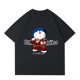 thumbnail image 1 of Camisetas de algodón con estampado de gato de dibujos animados para hombre, Tops de manga corta, camisetas informales de gran tamaño, camiseta Y2K con cuello redondo, Verano, 1 of 4