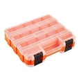 thumbnail image 2 of Double Side Tool Organizer Clear Screw Organizer for Electrician Screw Bolts naranja, 2 of 8