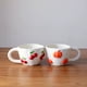 thumbnail image 5 of Advancent Taza de cerámica, taza de café multifunción, elegante y versátil, de gran capacidad, ideal para té o café. Teteras Cereza 301-400 ml, 5 of 6