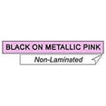thumbnail image 2 of Brother M-E31 Label Maker Tape 1/2"W Black on Pink ME31, 2 of 2