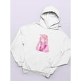 thumbnail image 3 of Anime Girl W Face Mask Hoodie Women -Image by Shutterstock, Female 5X-Large, 3 of 4