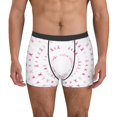 thumbnail image 1 of Balery Breast Cancer Awareness (4) Calzoncillos bóxer para hombre, ropa interior de algodón suave y transpirable con cinturilla de nailon-Medium, 1 of 5