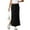 Khaki CC8, variant on Maxi Skirts for Women High Waisted Drawstring Long Skirts Fall Fashion Side Slit Skirt Casual Athletic Sweat Skirt