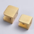 thumbnail image 4 of Giaone 2pack Copper Constructed Glass Shelf Brackets for Shelving Secure Hold, 4 of 20