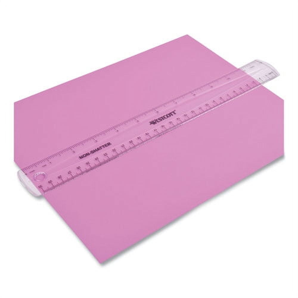 Sonic Nobirula 1630 cm Retractable Ruler - Clear Pink