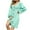 Mint Green, variant on Efsteb Fall Dresses for Women 2025 Casual Button V Neck Sweater Dresses Trendy Long Sleeve Daily Dress (Black,M)
