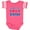 Football Pink and White, variant on Inktastic July 4th Im Going to Be a Big Sister Girls Baby Bodysuit