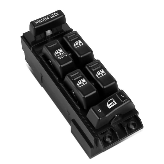 DNA Motoring WSW-066 For 2000-2002 Silverado Sierra Tahoe Yukon XL Crew Cab OE Style Driver Side Master Power Window Control Switch 01