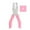 Pink, variant on jifeng Single Hand Held Paper Punch Paper Crafts Tickets Hole Puncher Star 5mm