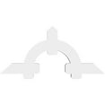 thumbnail image 2 of 60"W x 27 1/2"H x 4"D x 6"F, 11/12 Pitch, Ericson Architectural Grade PVC Gable Bracket, 2 of 8