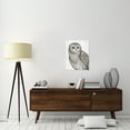 thumbnail image 2 of Global Gallery's 'Beautiful Owls IV' by Daphne Brissonnet Stretched Canvas Wall Art, 2 of 4