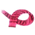 thumbnail image 1 of Feather Hair Extensions Colorful Fake Hair Clip In One Hairpiece, 1 of 8