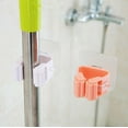 thumbnail image 1 of WHEANG Hooks for Hanging Wall Mounted Mop Organizer Holder Brush Broom Hanger Storage Rack Kitchen Tool One Size Multi-Color, 1 of 6