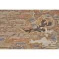 thumbnail image 2 of Feizy Everley Modern Abstract, Tan/Blue, 1'6" x 1'6" Swatch Easy Care Stain Resistant Pet & Kid Friendly Casual Watercolor Design Carpet for Living Dining Bed Room, 2 of 8