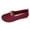 Wine, variant on Womens Walking Shoes Slip on Penny Loafers with Wide Feet Lightweight Comfortable Mesh Metal Chain Low Heel Oxfords Flat Driving Dress Shoes Wine Size 9.5