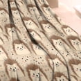 thumbnail image 3 of Cute Hedgehog Pattern Blanket,Comfortable Soft Flannel Throw Blanket,All Season,Warm Lightweight Blankets for Sofa Bed Couch Living Room Chair,30"x40", 3 of 4