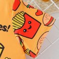 thumbnail image 7 of Gubotare Boy Toddler Clothes Toddler Boy Clothes Baby Boy Outfits Short Sleeve Tops and Shorts Summer Boys Clothing 3 6 9 12 18 24 Months 2T 3T 4T 5T,Orange, 7 of 7