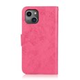 thumbnail image 4 of SaniMore for iPhone 14 6.1" 2022 Case, Flip Folio PU Leather Wallet Cover with Detachable Shell Wrist Strap Kickstand Card Slots Business Shockproof Case Magnetic Clasp for iPhone 14 6.1" 2022, Rose, 4 of 14