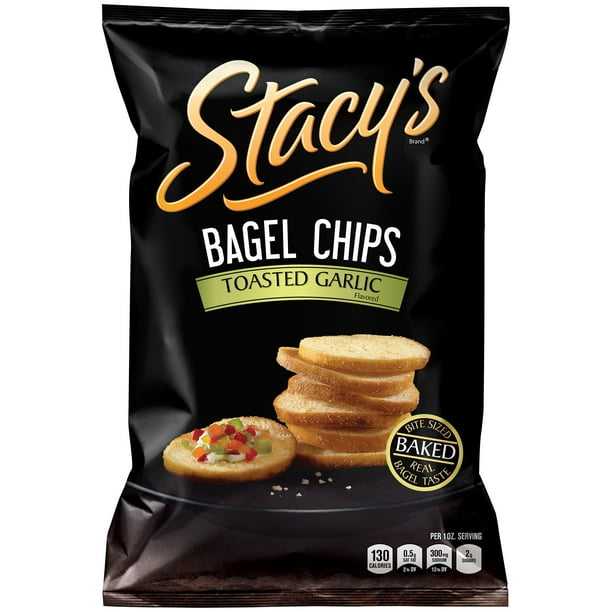 Stacy's Toasted Garlic Bagel Chips, 8 Oz.