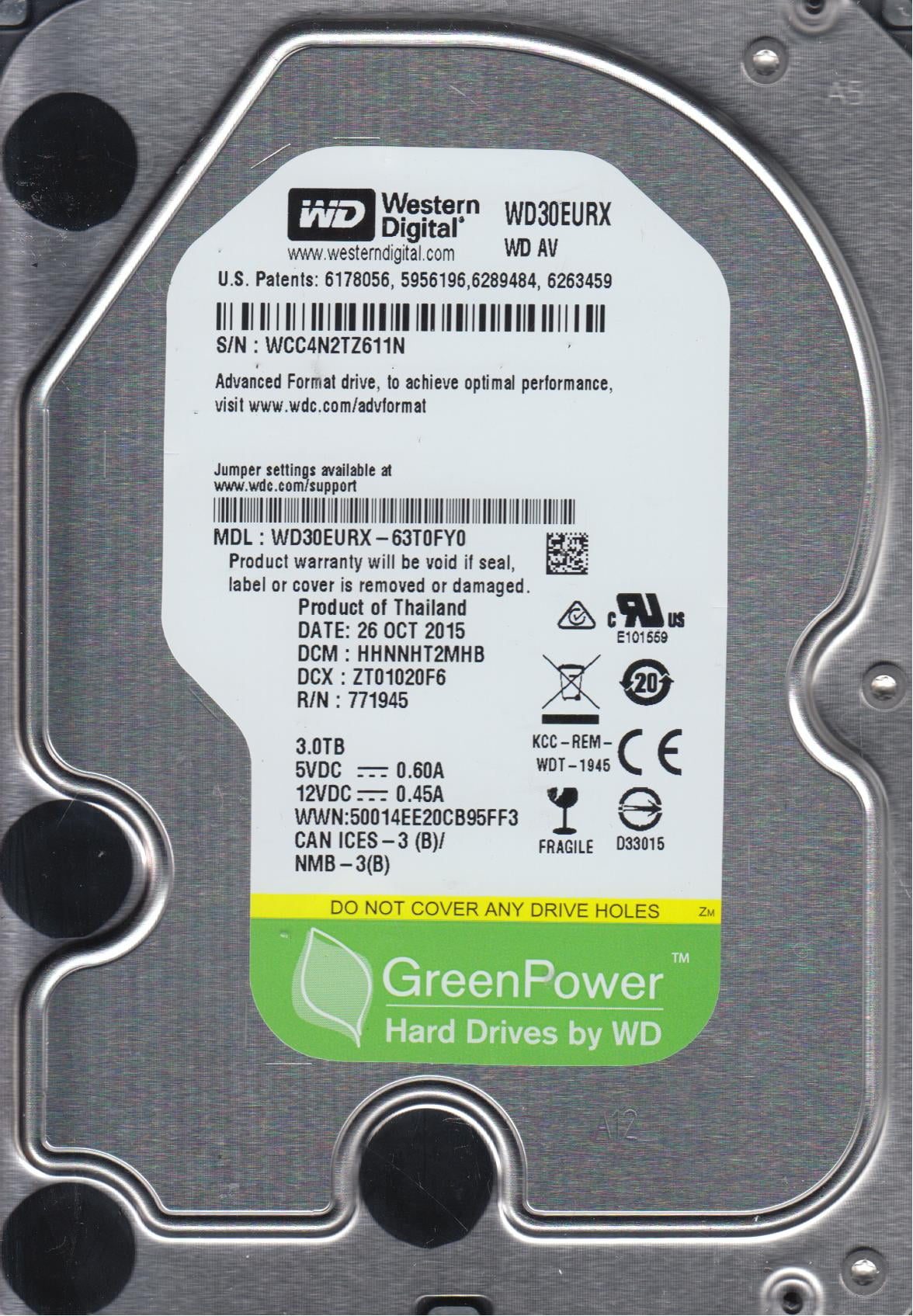 WD Red Pro WD2002FFSX 2TB 7200 RPM 64MB Cache SATA 6.0Gb/s 3.5