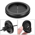 thumbnail image 4 of Uxcell Rubber Grommet Round Double-Sided Mount Dia 50 mm for Wire Protection 20 Pack, 4 of 5