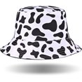 thumbnail image 1 of Sombrero de cubo unisex Sombrero de pescador Sombrero para el sol Impresión completa Trav de playa al aire libre, 1 of 5