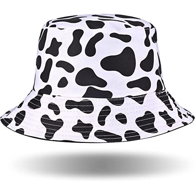 Sombrero de cubo unisex Sombrero de pescador Sombrero para el sol Impresión completa Trav de playa al aire libre