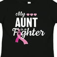 thumbnail image 4 of Inktastic Breast Cancer Awareness My Aunt is a Fighter Boys or Girls Toddler T-Shirt, 4 of 5