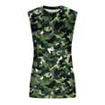 thumbnail image 6 of Mens Tank Top Summer Casual Sleeveless Camo Tees Loose Comfortable Running Muscle Workout Beach Breathable Vests Camouflage XXL, 6 of 6