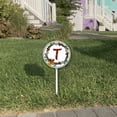 thumbnail image 2 of Lucidhisun Christmas Wreaths Monogram Letter T Yard Sign with Stakes 9.2×9.2in, Aluminum Yard Signs Rust Free, Family Last Name Signs for Garden Gate Outdoor Lawn Housewarming Gifts, 2 of 7