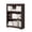 Cherry, variant on FAGAGA 3-Tier Bookcase,Small Bookshelf Organizer for Bedroom and Living Room, White