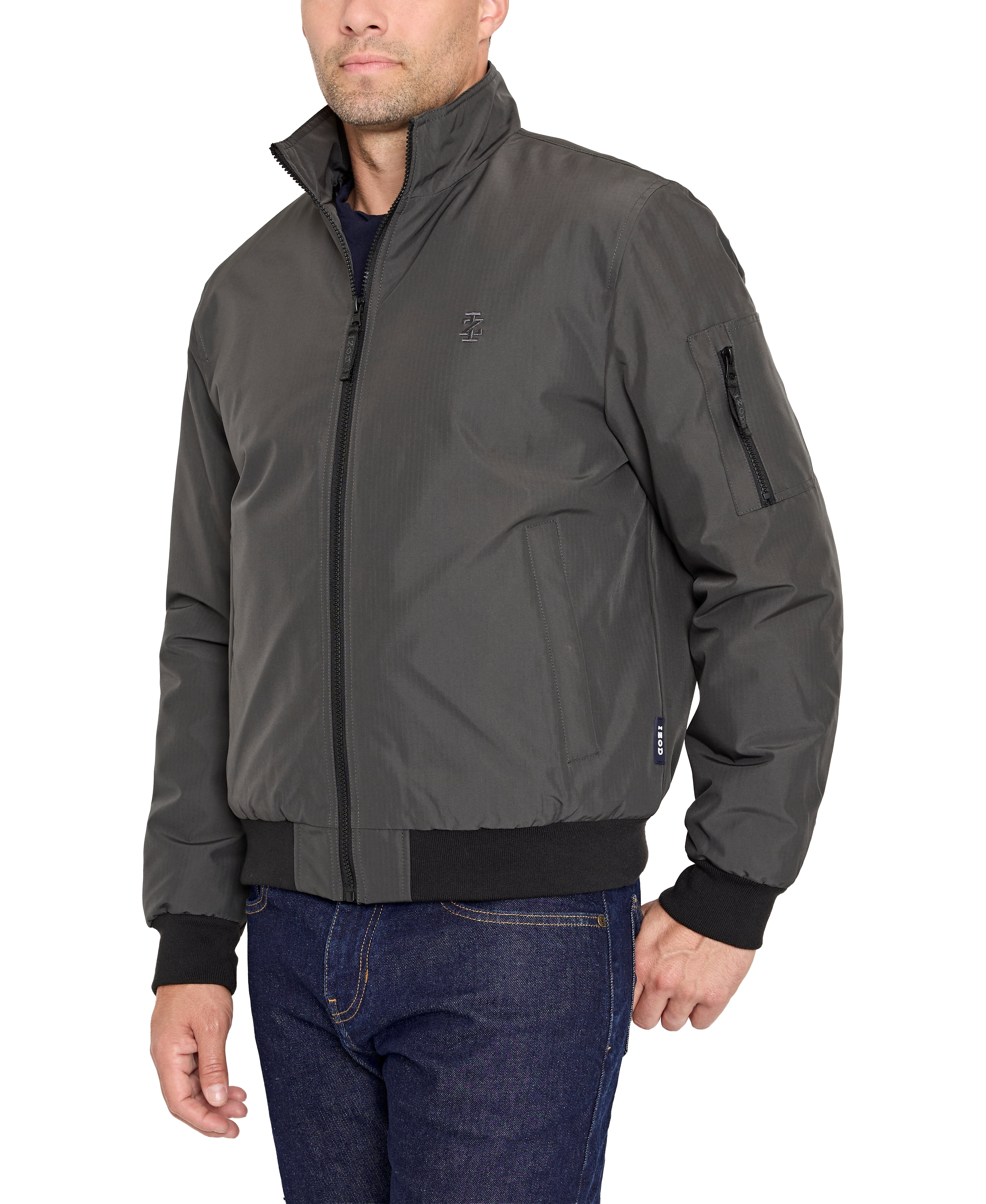 IZOD Men's & Big Men's Tech Rain Jacket, Up to Size 2XL