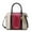Fuchsia, variant on MKF Collection Ember Faux Crocodile-Embossed Vegan Leather Women's Satchel Bag, Shoulder Purse Handbag by Mia K - Light Gray