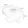 thumbnail image 5 of Heater Fan Car Heating Cooling Dual Function Portable Defroster Demister 150W, 5 of 5
