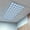 SteelBlue, variant on Blue White Plaid Fluorescent Light Covers, Gradient Geometric Buffalo Checkered Magnetic Light Covers for Ceiling Lights, Fluorescent Ceiling Shade Filters for Classroom Bedroom Office 4x2Ft x 3PCS