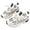 Black, variant on Xijirk Boys Sneakers Mesh Lace-Up Running Shoes Non- Breathable Black,8.5-9 Years