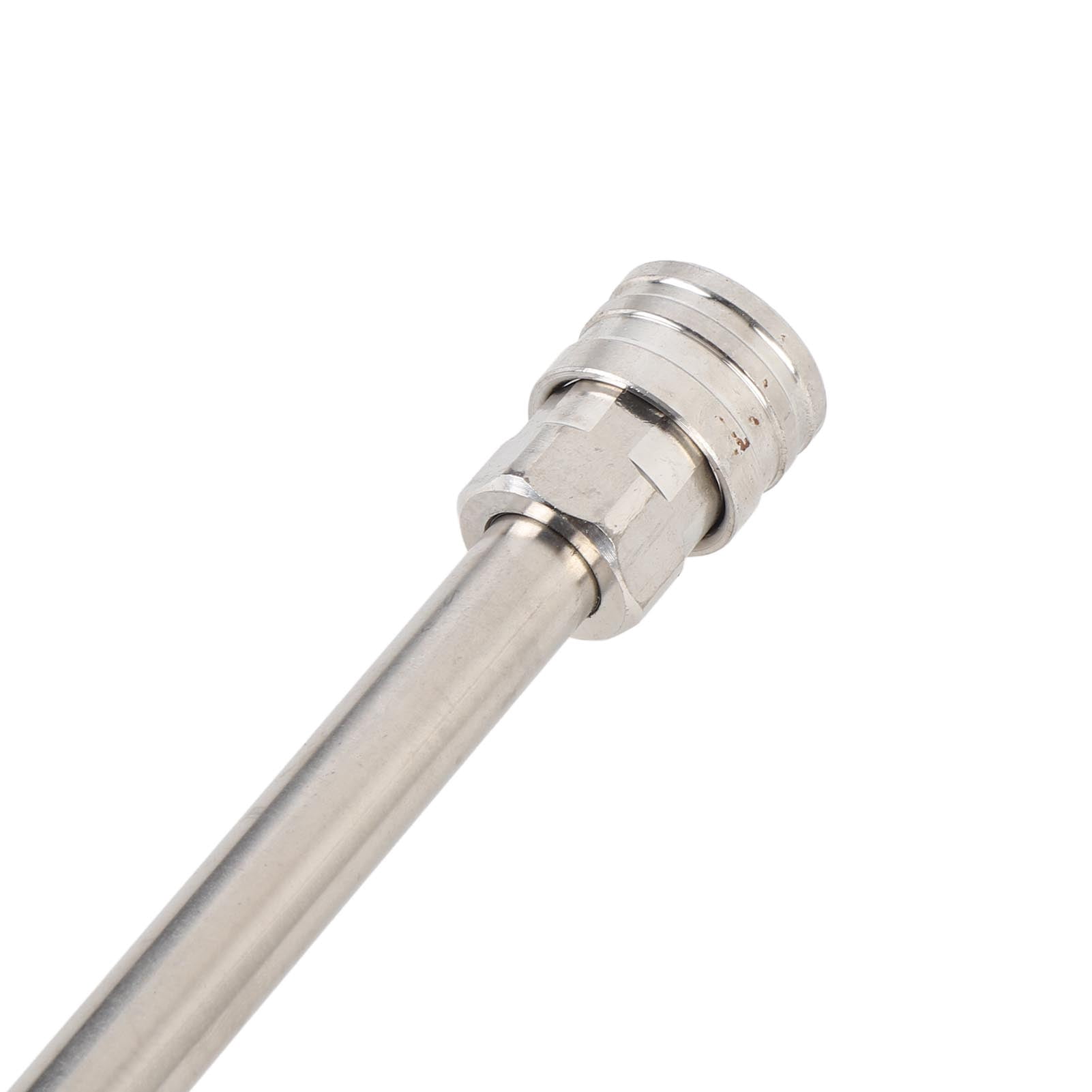 BIMZUC Dual Connector Pressure Washer Wand Stainless Steel 6000 PSI Multifunctional Foam Cannon Accessory with Double Tip Attachment