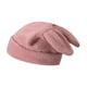 thumbnail image 2 of Gorro de punto con orejas de conejo para adultos, gorro de esquí informal, gorro cálido para mujer Rosa, 2 of 9