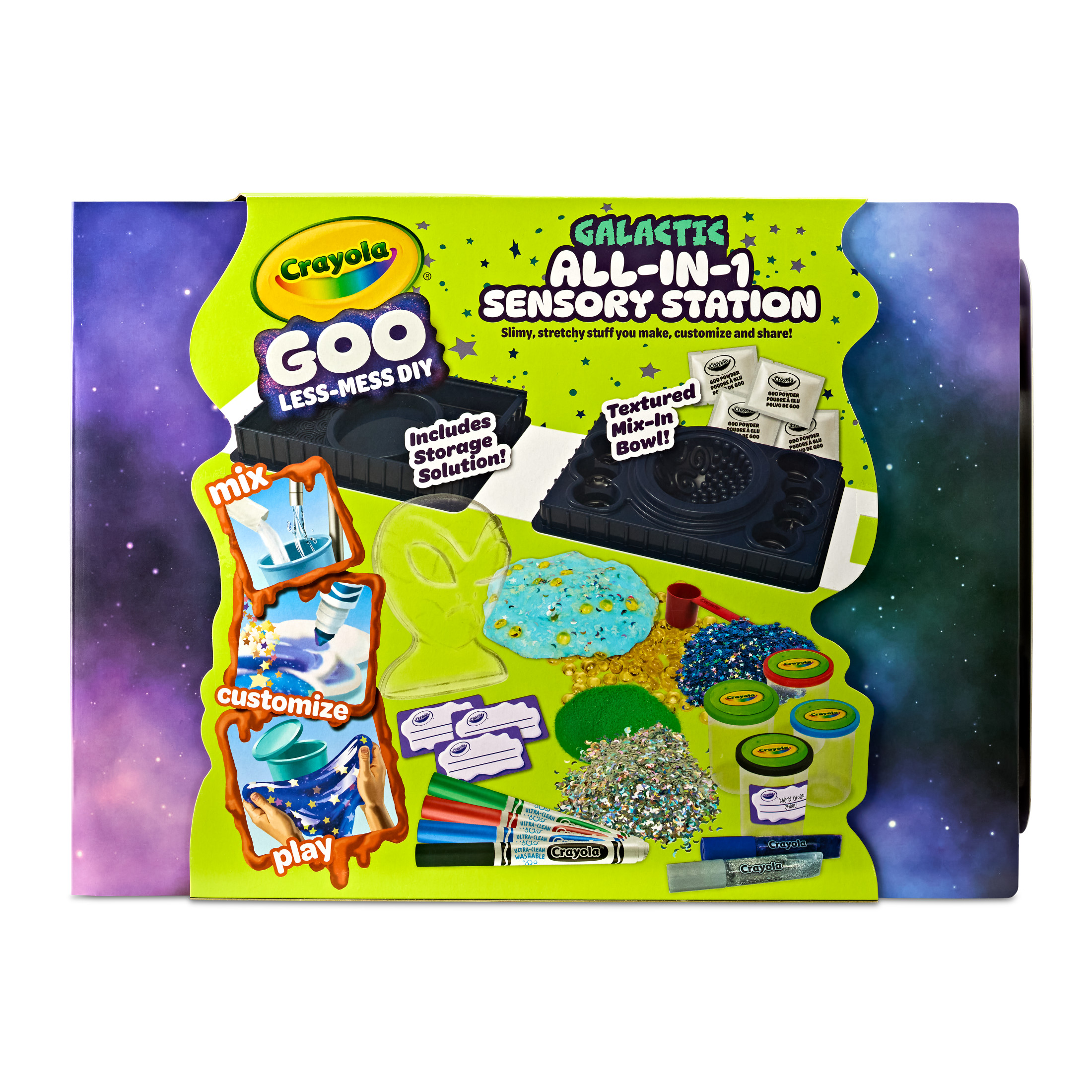 Crayola Goo Galactic All-in-1 Sensory Station Kit photo 5