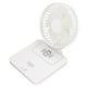 thumbnail image 5 of Ventilador de escritorio con cargador de teléfono inalámbrico, ventilador de escritorio portátil plegable recargable por USB, ventilador oscilante con luz nocturna, 5 of 5