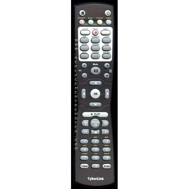Cyberlink Cybl001 P N Cybl001 Remote Control Refurbished Walmart Com Walmart Com
