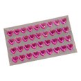 thumbnail image 3 of YAOMOBB Heart-shaped Sticker Self Adhesive 3D Faux Crystal Heart Sticker Perfect for DIY Scrapbooking, 3 of 7