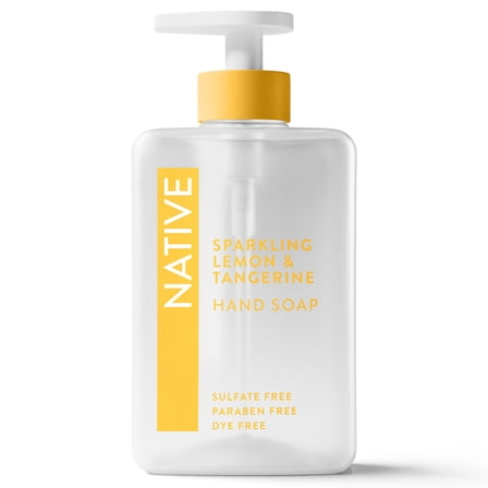 Native Sparkling Lemon & Tangerine Liquid Hand Soap 13 fl oz